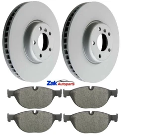 For BMW 7 Series F01 F02 F03 F04 2008-2015 Front 2 Brake Discs & Pads Set New - Picture 1 of 1