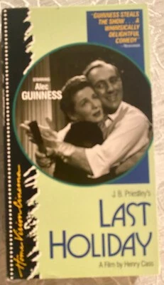 Last Holiday 1950 Starring Alec Guinness VHS - Image 1 of 3