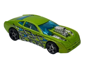 Overboard 454 Dragster Mattel 2001 diecast interior cromado verde Hot Wheels - Imagen 1 de 10