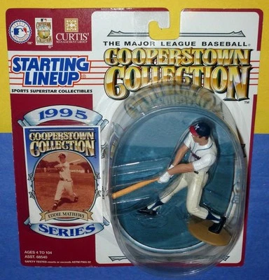 Eddie Mathews Milwaukee Braves Cooperstown Collection 1996 alineación inicial Foto 1 de 2