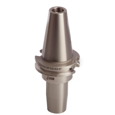 ICARBIDE 1PCS CAT40 1/2" X3.5" SHRINK FIT TOOL HOLDER BALANCE G2.5 25000RPM
