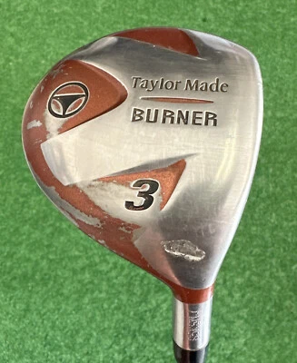TaylorMade Burner 2 Fairway 3 Wood w/ Steel Rifle S-90 Stiff 42.50”/ Free Ship - Image 1 of 4