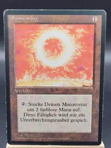 1x Sol Ring - German - FBB - EDH - Vintage - Modern #2618 - Picture 1 of 2
