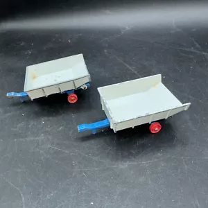 2 MATCHBOX K11-1 WHITLOCK TRAILERS good condition 1960s No Tires - Picture 1 of 5