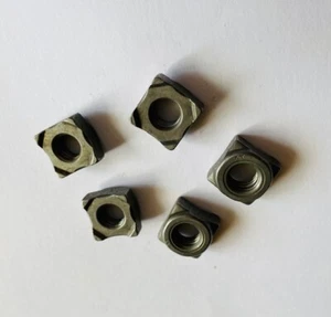 Vierkant-Schweißmutter DIN 928 Stahl blank M4 bis M12 - Bild 1 von 1