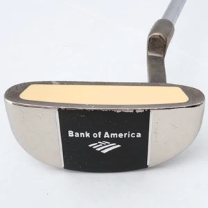 Top-Flite Strata Bank of America Logo Mallet Milled Putter RH Steel Shaft 35" - Picture 1 of 15