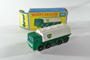 MATCHBOX SUPERFAST 32 LEYLAND BP PETROL TANKER Diecast Model Truck Trailer D16# - Picture 1 of 8