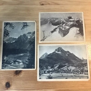 LOT OF 3: Arnemann Mittenwald Vintage Post Card Germany Cafe Schonblick Unposted - Picture 1 of 8