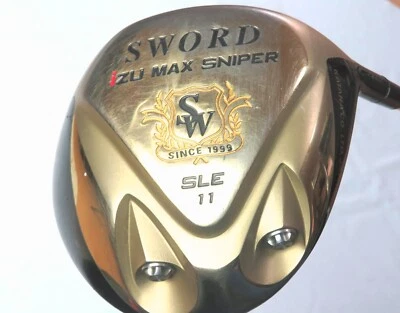 KATANA GOLF CLUB SWORD IZU MAX SNIPER 46.5in Loft-11 R-FLEX DRIVER JAPAN NWO - Image 1 of 4