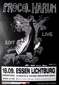 PROCOL HARUM - 2017 - Plakat - In Concert Tour - Poster - Essen - Bild 1 von 1