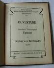 Beethoven Egmont Overture  Eulenburg Study Score