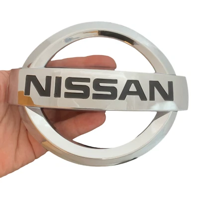 Silver Front Grille Logo Emblem for Nissan Murano 2009 2010 2011 - Image 1 of 4