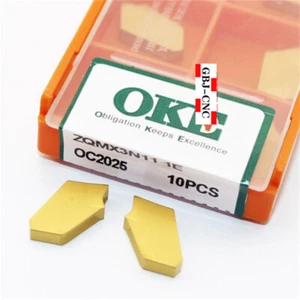 10pcs/pack ZQMX 3N11-1E 4N11-1E 5N11-1E 6N11-1E OC2025 Grooving Insert SP200 300 - Picture 1 of 9