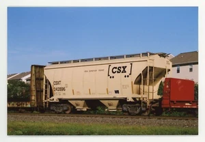 CSX Hopper #242896 impresión fotográfica original 4 x 6 color - Imagen 1 de 2