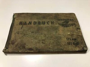 Bedienungsanleitung / Fahrerhandbuch Heinkel Tourist 175ccm (103A-2) (1961) - Bild 1 von 2