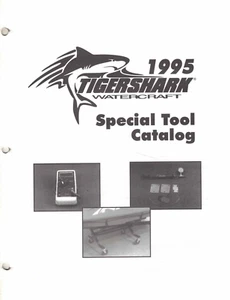 OEM Genuine Tigershark Dealer/Owner's Service Tool Catalog/Manual 1993-1995 - Foto 1 di 2