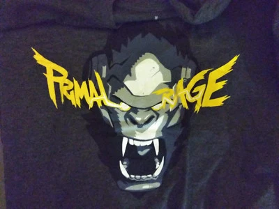 LOOT GAMING EXCLUSIVO OVERWATCH WINSTON PRIMAL RAGE CAMISETA MASCULINA MÉDIA NOVA EM FOLHA - Imagem 1 de 2