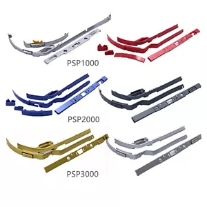 For PSP1000 PSP2000 PSP3000 Housing Shell Frame Power Button WIFI Key Strips Kit - Picture 1 of 17