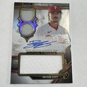 2024 Topps Triple Threads FPAR-BS Bryson Stott #/99 Phillies - Foto 1 di 3