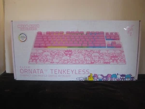TECLADO GAMING RAZER HELLO KITTY AND FRIENDS ORNATA V3 TENKEYLESS - NUEVO EN CAJA - Imagen 1 de 3