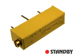 5pcs SPECTROL 3/4” Rectangular Multiturn Cermet Trimming Potentiometer 100KΩ 43P - Imagen 1 de 1