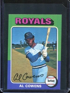 1975 Topps MINI Baseball # 437 Al Cowens (NM-MT) Near Mint to Mint - Picture 1 of 2