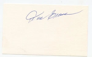 DON GROSS signierte Karteikarte 1960 Piraten 1957 Rote garantiert echt KOA - Bild 1 von 1