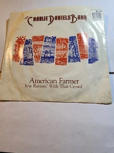 The Charlie Daniels Band - American Farmer- Epic 1985 VG+ F313 - Picture 1 of 2