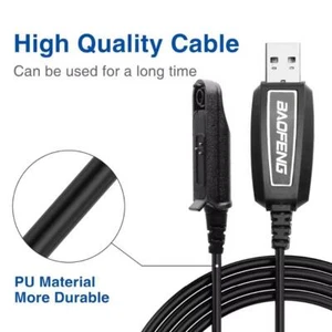 USB Programming Cable & Software For Baofeng UV-5R BF-888S Radios HOT H2Z0 - Photo 1/10