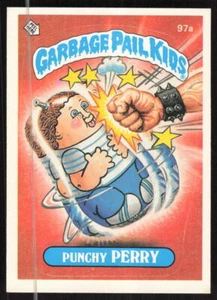 Garbage Pail Kids Series 3 1986 #97a Punchy Perry LP - Picture 1 of 2