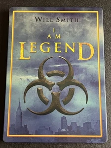 I Am Legend (Widescreen) 2 Disc Edition w/Limited Edition Steelbook DVD ~ VG - Picture 1 of 3