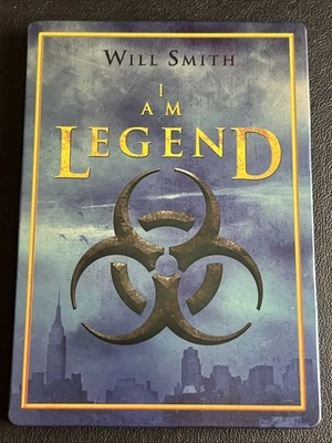 I Am Legend (Widescreen) 2 Disc Edition w/Limited Edition Steelbook DVD ~ VG - Image 1 of 3