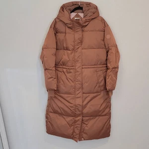 Abrigo acolchado UGG Keeley imitación piel de oveja ribete largo talla S - Imagen 1 de 9