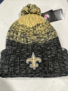 New Orleans Saints '47 Brand Stocking Cap NWT Beannie Hat Cuffed - Picture 1 of 3
