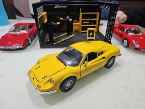 FERRARI DINO 246GT 1/18 ANSON Gialla Bellissima - Foto 1 di 24