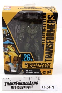 Segunda Guerra Mundial Bumblebee con caja Deluxe Studio Series 26-BB Transformers - Imagen 1 de 3
