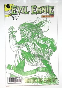 EVIL ERNIE #6 Ardian Syaf Chaotic Green Ultra Limited Edition of 25 copy NM/NM+ - Picture 1 of 3