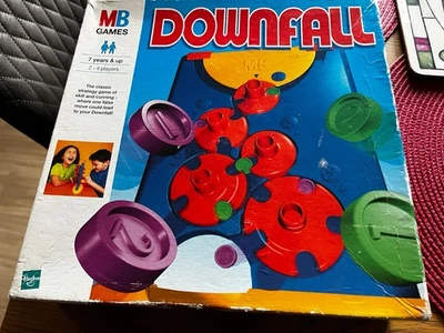 Vintage Downfall Board Game 1999 MB Games good  condition  - Image 1 of 4
