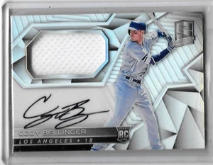 Camiseta de novato doble Panini Spectra 2017 de Cody Bellinger y autógrafo certificado - Imagen 1 de 1