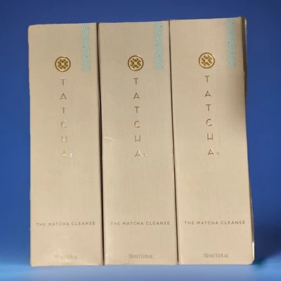 3 X Tatcha The Matcha Cleanse ежедневный очищающий гель очищающее средство 5 унций уход за кожей красота - Изображение 1 из 4