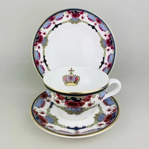 Royal Doulton Fairmont Empress Tea Cup & Plate Trio Made in England Bone China - Picture 1 of 11