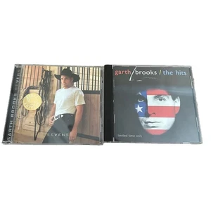 2 Garth brooks cds, The Hits: Garth Brooks and sevens - Picture 1 of 2