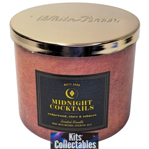 Bath & Body Works Fall Autumn - Midnight Cocktails - Large 3 Wick Candle New - Picture 1 of 2