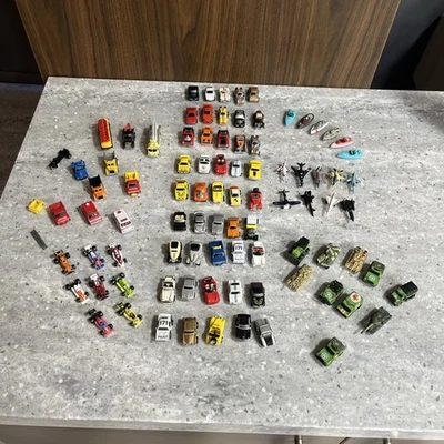 Micro Máquinas Paquete Vintage Militar/Aviones/Barcos/Coches/Camiones 88 en total  Foto 1 de 4