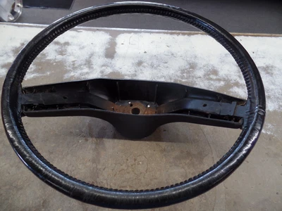 1980-1986 Black Leather Steering Wheel Ford F100 F150 F250 F350 Bronco OEM XLT Foto 1 de 4