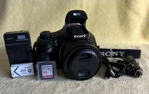 Sony Cyber-shot DSC-HX300 20,4 megapixel fotocamera digitale zoom 50x - flip LCD - Nr come nuovo - - Foto 1 di 17