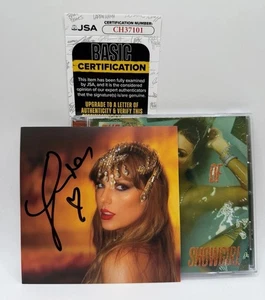 LANGES AUTO Taylor Swift signiert The Life Of A Showgirl CD JSA COA Foto 1 ❤️ RAR - Bild 1 von 2