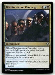 Disinformation Campaign MTG Commander: Murders at Karlov Manor 208 U NM - Picture 1 of 2