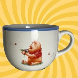 Disney Simply Pooh Ceramic Oversized Coffee Mug/Soup Mug - Picture 1 of 4