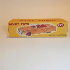 Dinky Toys 132 Packard Convertible - Cream - Repro Box - Picture 1 of 4